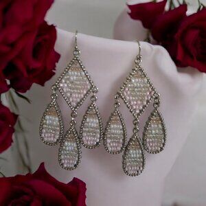 Beauty  earrings chandelier